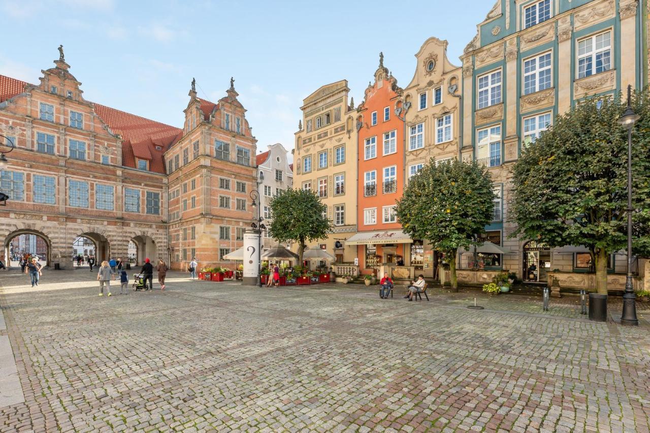 Dlugi Targ Street, Main Old Town & Riverside By Downtown Apartments Gdansk Exterior photo